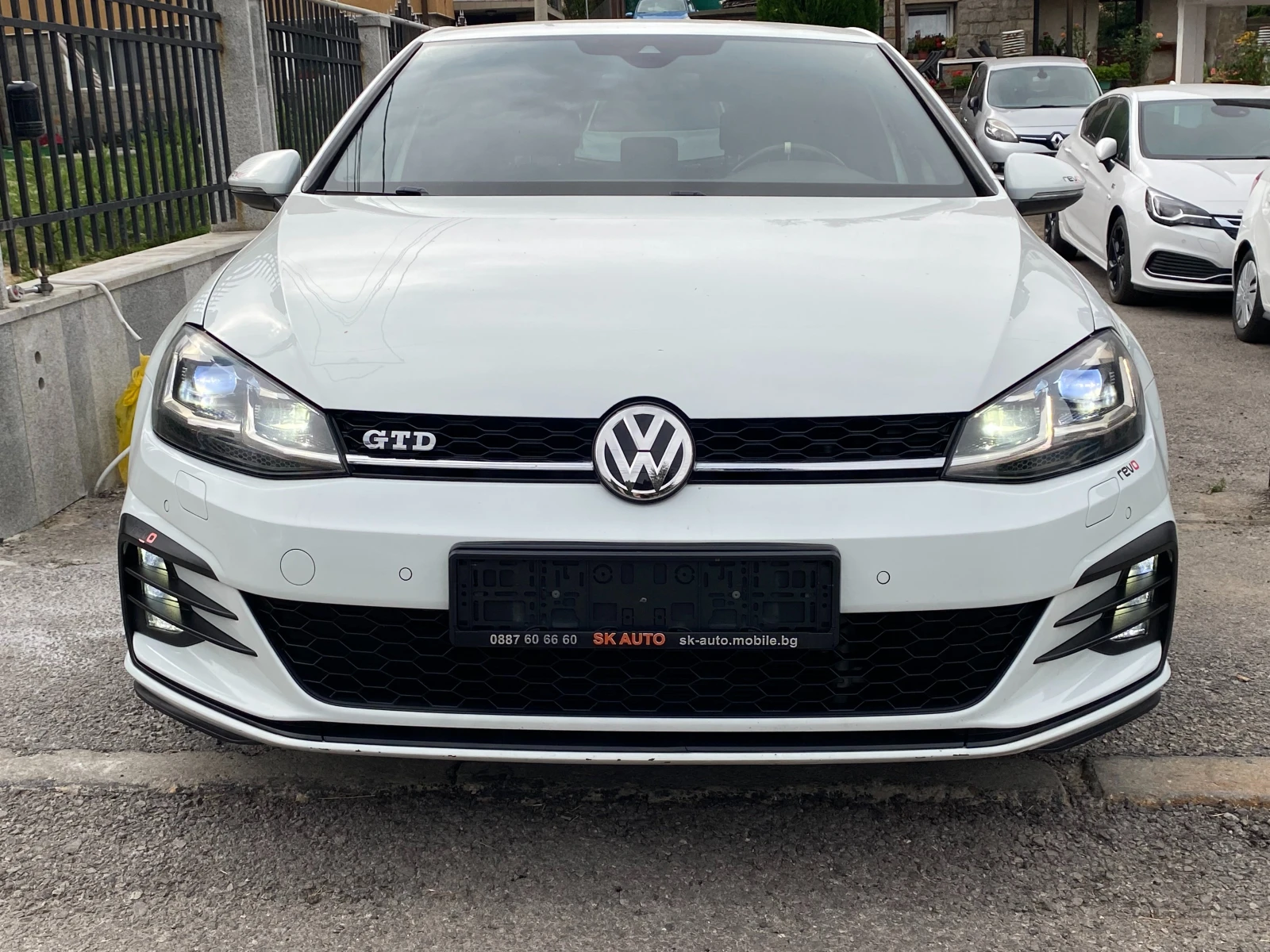 VW Golf 2.0GTD-7.5-FACELIFТ-NAVI-LED-DIST-PDC-КОЖА-6ск-184 - изображение 2
