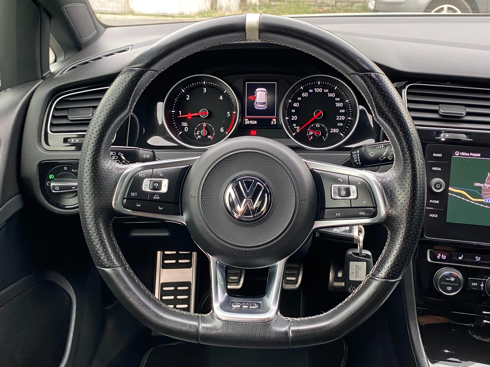 VW Golf 2.0GTD-7.5-FACELIFТ-NAVI-LED-DIST-PDC-КОЖА-6ск-184 - изображение 9
