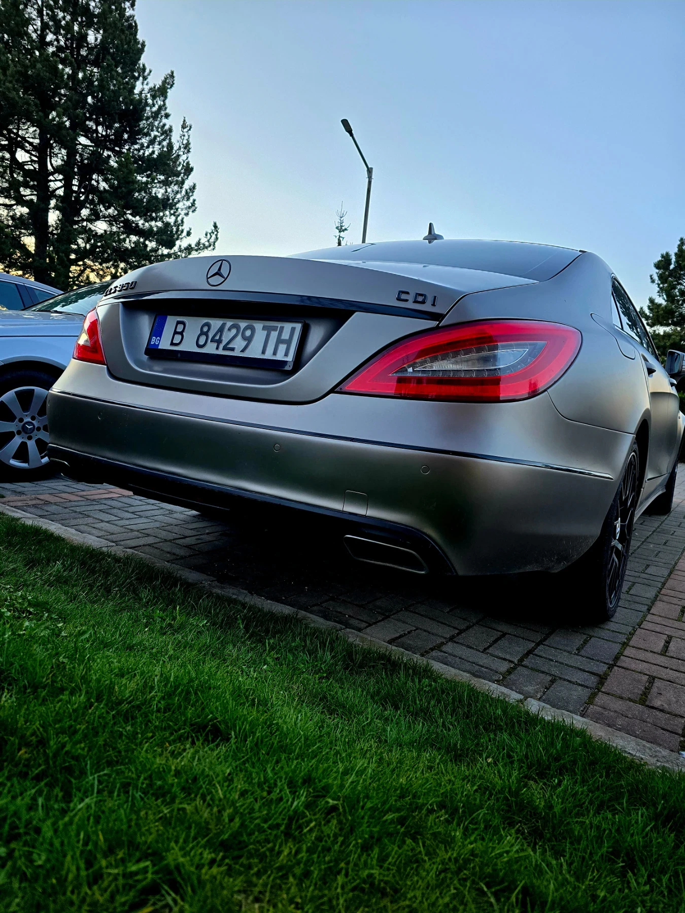 Mercedes-Benz CLS 350 CDI/ DESIGNO/ EDITION 1/ MAGNO фабричен мат , снимка 9 - Автомобили и джипове - 53862879