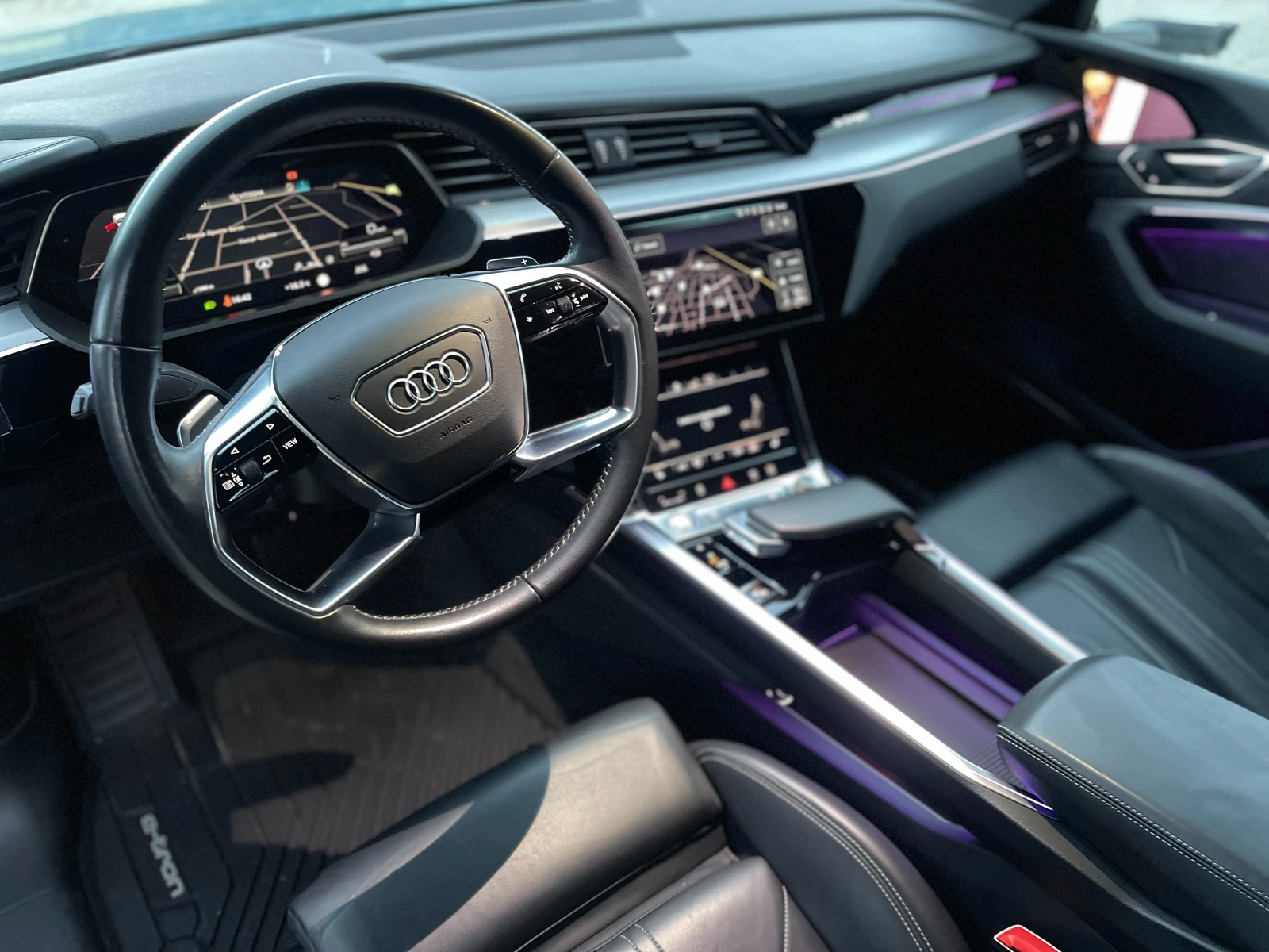 Audi E-Tron 55 Launch Edition/B&0/360/Ambient/Matrix/Dynamic | Mobile.bg   13