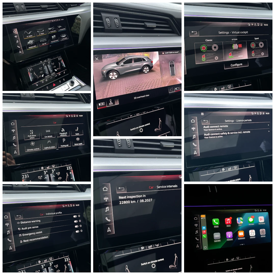 Audi E-Tron 55 Launch Edition/B&0/360/Ambient/Matrix/Dynamic | Mobile.bg   10