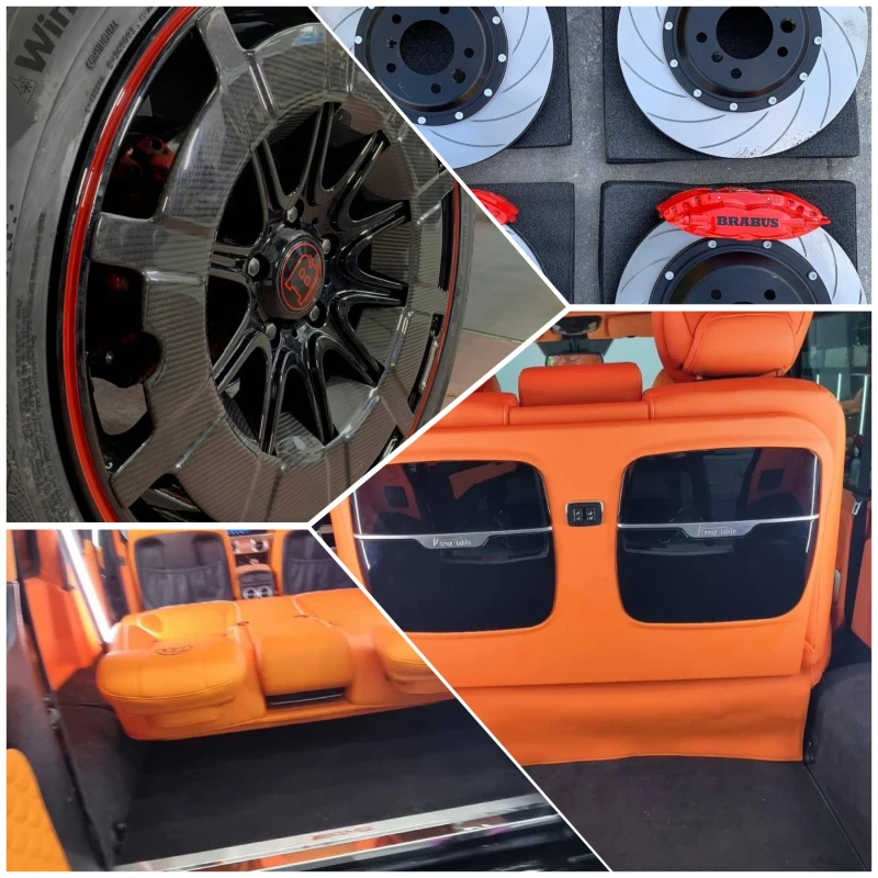 Mercedes-Benz G 55 AMG FULL BRABUS TUNING РЯДКА КОЖА ЛИЗИНГ 100%, снимка 17 - Автомобили и джипове - 52871866