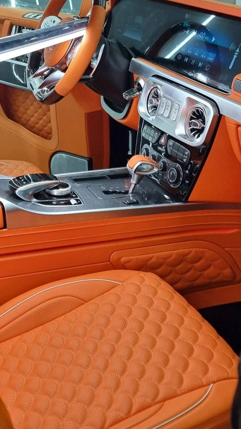Mercedes-Benz G 55 AMG FULL BRABUS TUNING РЯДКА КОЖА ЛИЗИНГ 100%, снимка 11 - Автомобили и джипове - 52871866