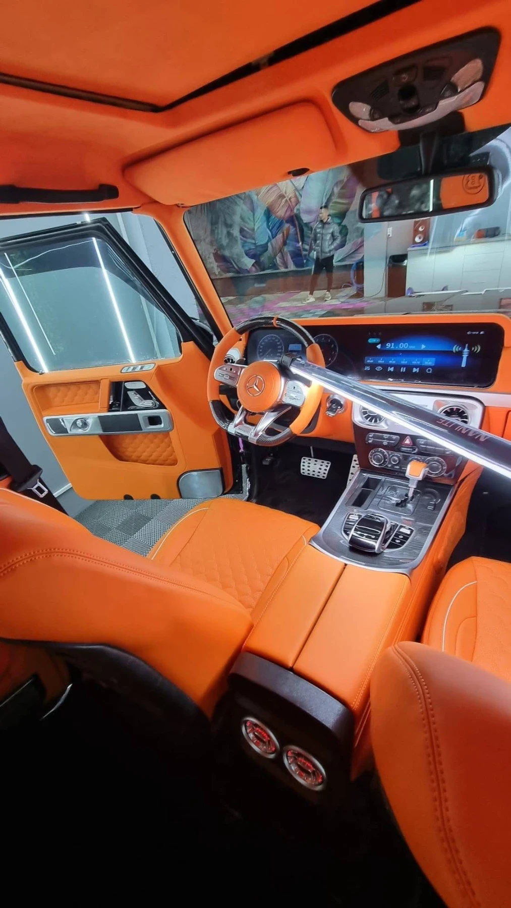 Mercedes-Benz G 55 AMG FULL BRABUS TUNING РЯДКА КОЖА ЛИЗИНГ 100% - изображение 8