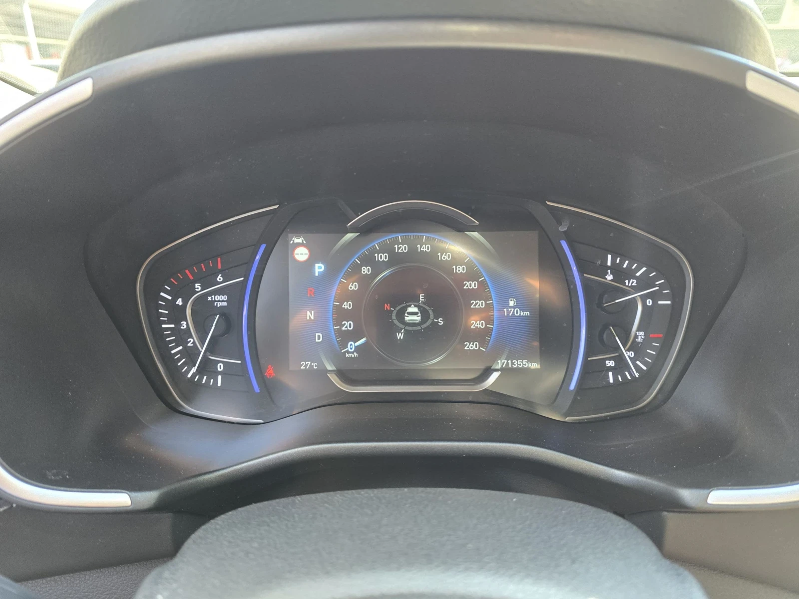 Hyundai Santa fe 2.2crdi 200к.с 4х4 Панорама Обдухване FULL, снимка 17 - Автомобили и джипове - 55184613