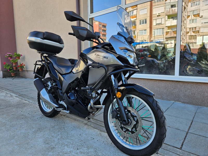 Kawasaki Versys X, 300ie, ABS, кат. А2, 12.2018г., 3 куфара!, снимка 1 - Мотоциклети и мототехника - 46440715