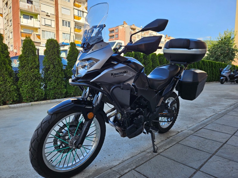 Kawasaki Versys X, 300ie, ABS, кат. А2, 12.2018г., 3 куфара!, снимка 6 - Мотоциклети и мототехника - 46440715