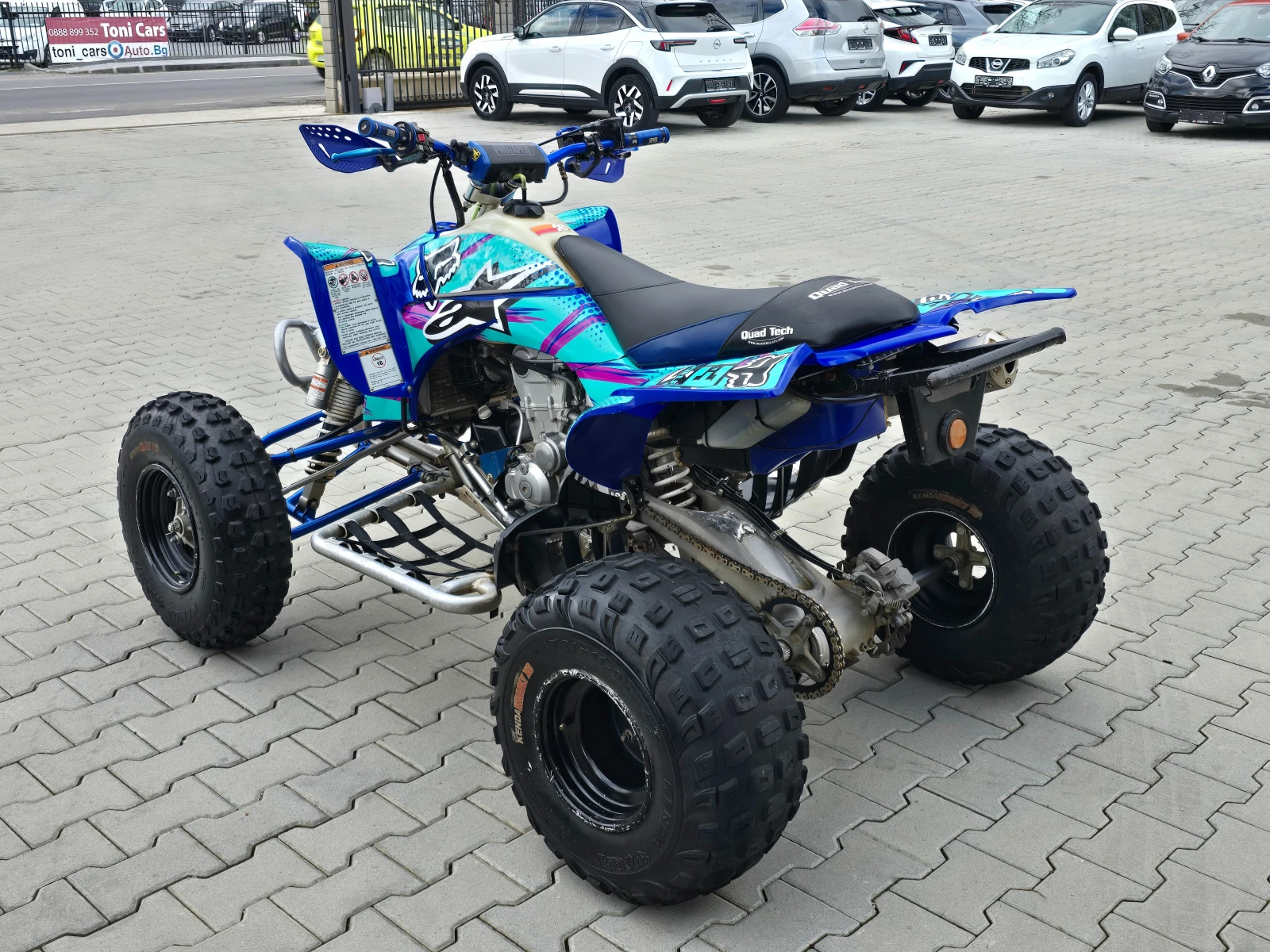 Yamaha Yfz 450сс, Генерация+ Ролбари!, снимка 3 - Мотоциклети и мототехника - 54131997