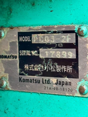 Багер Komatsu Komatsu PC03-2F, снимка 10