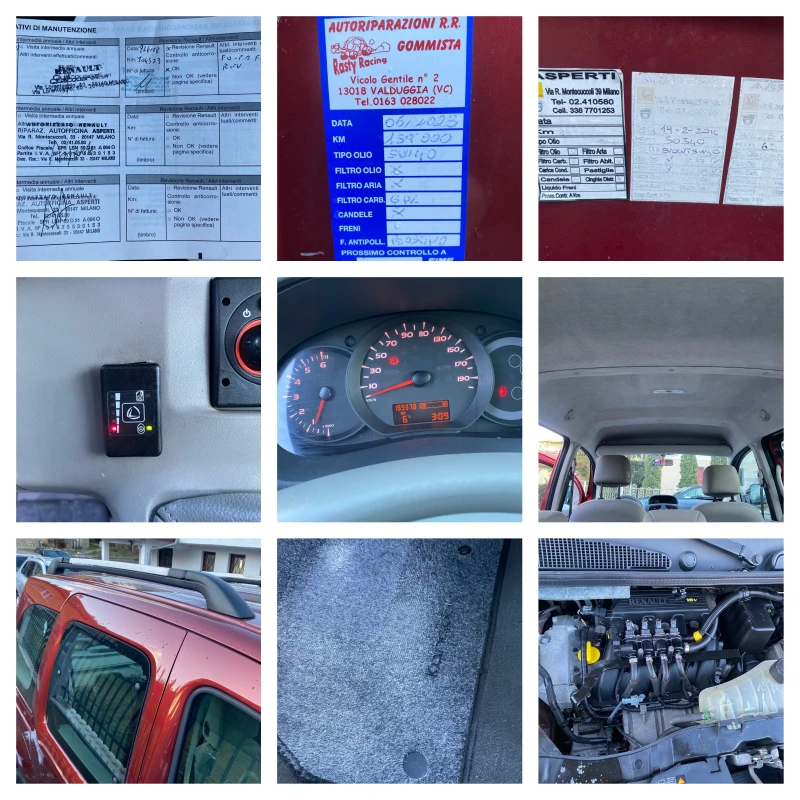 Renault Kangoo 1.6i-ГАЗ-169000km!!!-EURO4-02.2010g-KLIMATIK, снимка 15 - Автомобили и джипове - 48286868