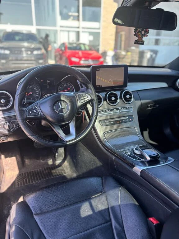 Mercedes-Benz C 400 4MATIC* BURMESTER* ПАНОРАМА* ПОДГРЕВ* КАМЕРА, снимка 8 - Автомобили и джипове - 52801460