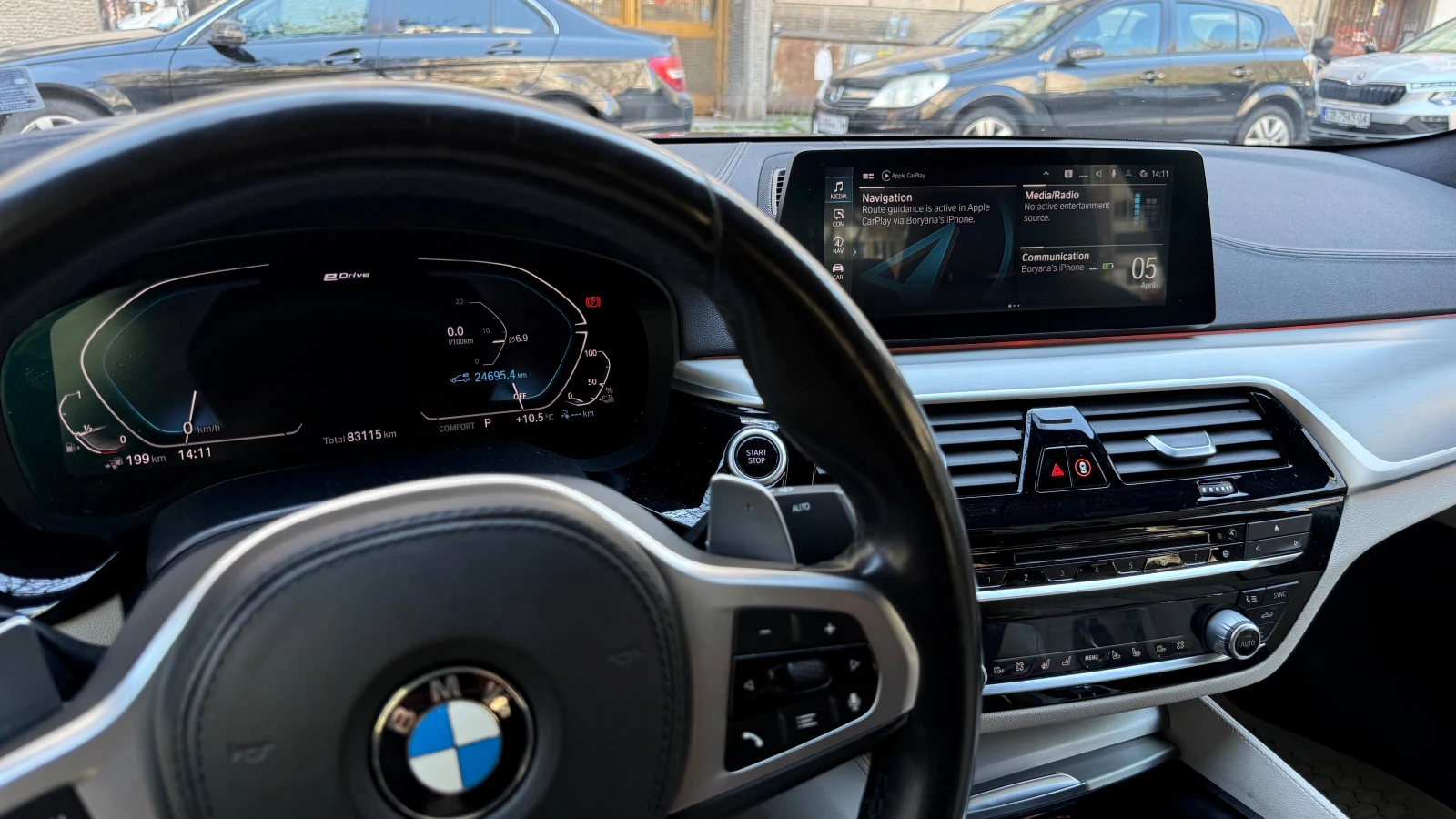 BMW 530E xDrive iPerformance , M Пакет, снимка 10 - Автомобили и джипове - 54141456