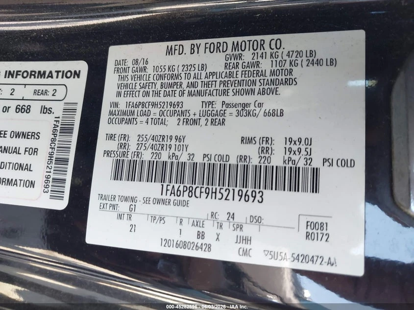 Ford Mustang 5.0l Gt, снимка 9 - Автомобили и джипове - 55580691