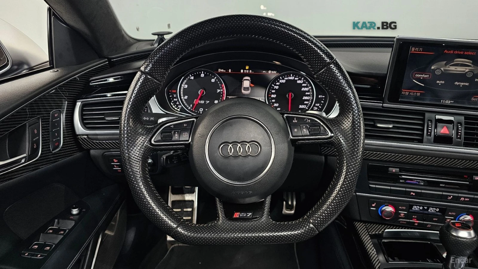 Audi Rs7 4.0 TFSI QUATTRO* HUD* КОЖА* НАВИ* ПАНО* АВТОКРЕДИ, снимка 12 - Автомобили и джипове - 55704135