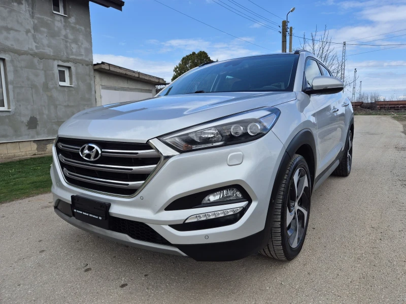 Hyundai Tucson 2.0CRDI VERTEX-FULL 4WD , снимка 1 - Автомобили и джипове - 49533239