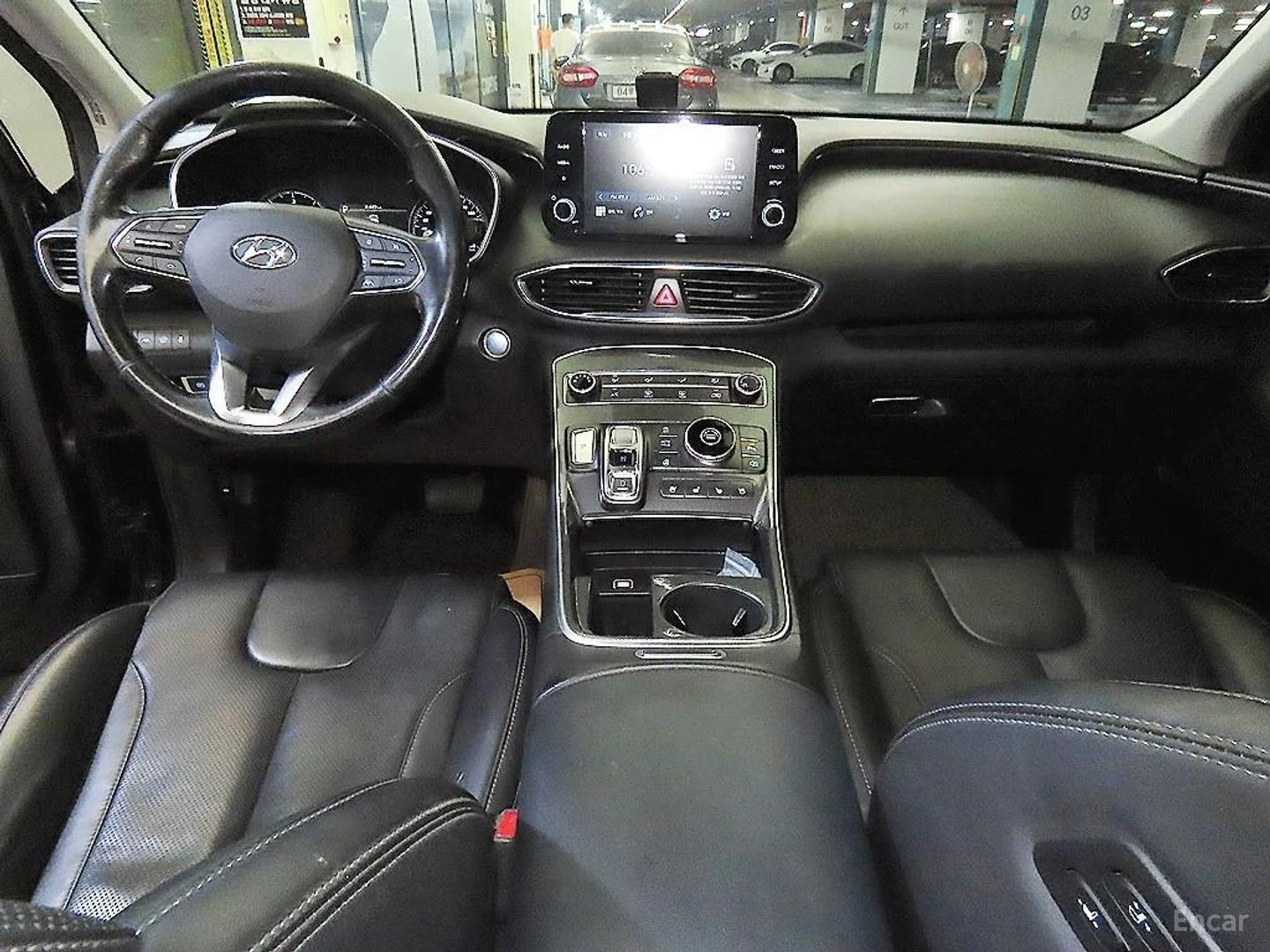Hyundai Santa fe ОБДУХВАНЕ* ПОДГРЕВ* КОЖА* КАМЕРА, снимка 10 - Автомобили и джипове - 55604298