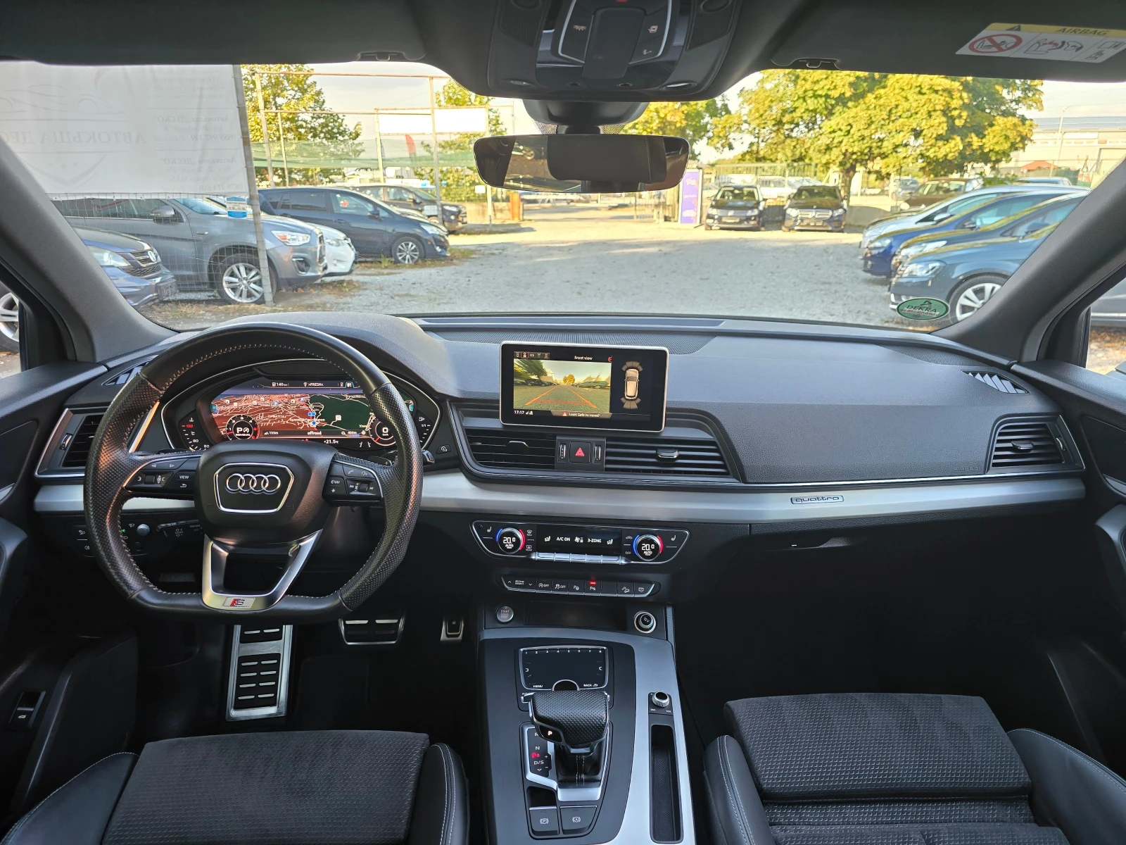 Audi Q5 3.0d-286kc/S-Line/8ZF/VIRTUAL/MATRIX/DISTRONIK, снимка 9 - Автомобили и джипове - 56259779