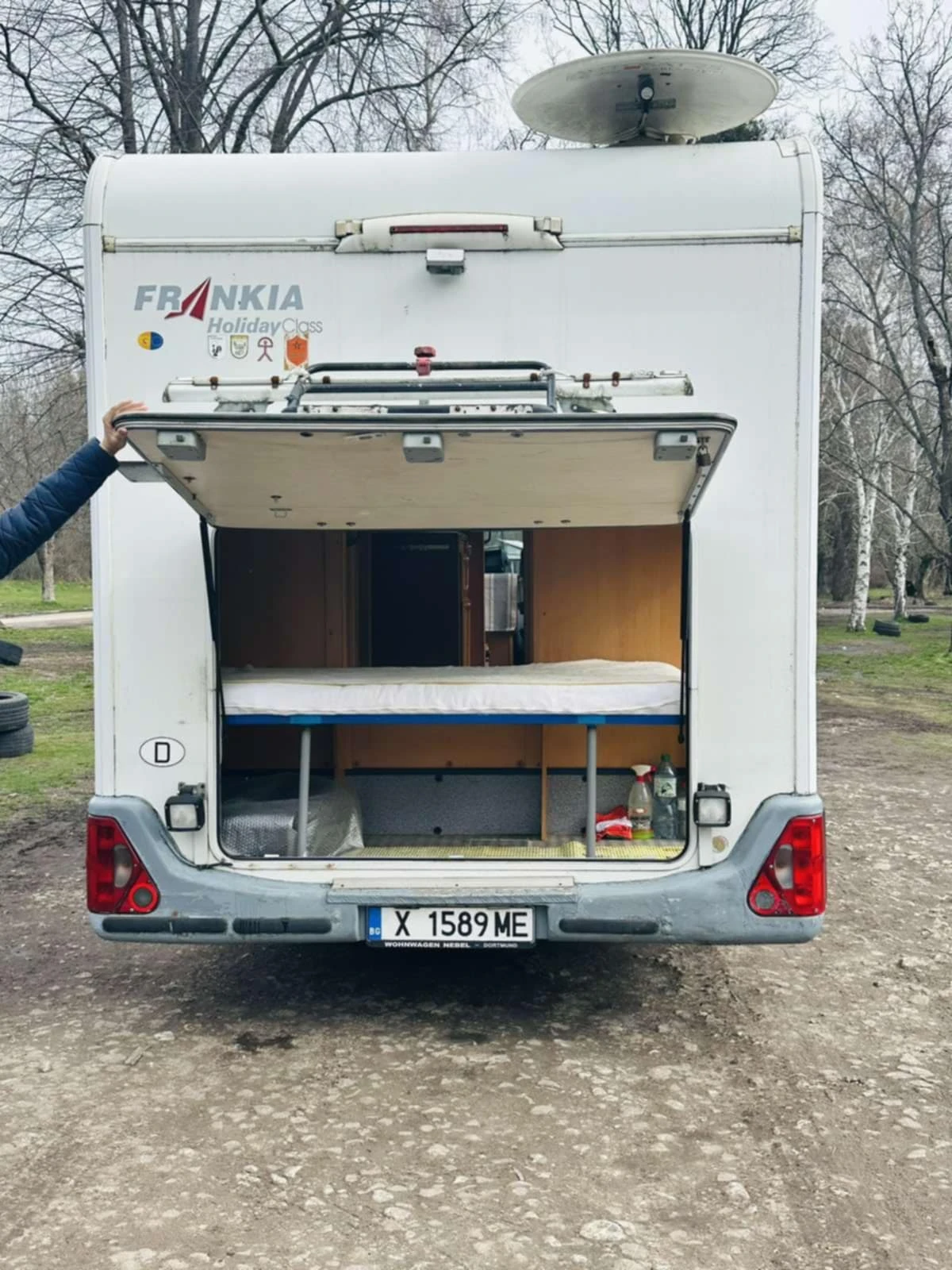 Кемпер Fiat Ducato Frankia A650 2002 class Holiday - изображение 4