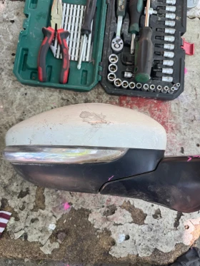 Peogeot 208 2012-2017г дясно огледало, снимка 4