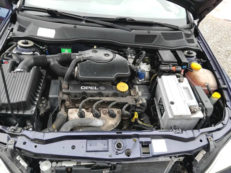 Opel Astra 1.6.75к.МОНО + КЛИМА + ГАЗ , снимка 10 - Автомобили и джипове - 53196079