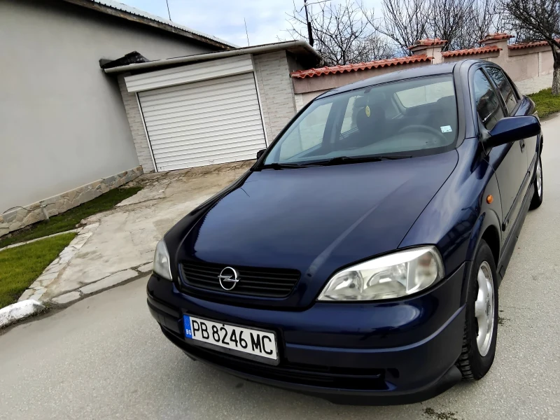 Opel Astra 1.6.75к.МОНО + КЛИМА + ГАЗ , снимка 9 - Автомобили и джипове - 53196079