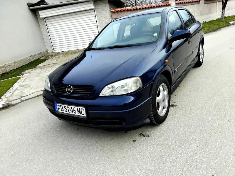 Opel Astra 1.6.75к.МОНО + КЛИМА + ГАЗ , снимка 7 - Автомобили и джипове - 53196079
