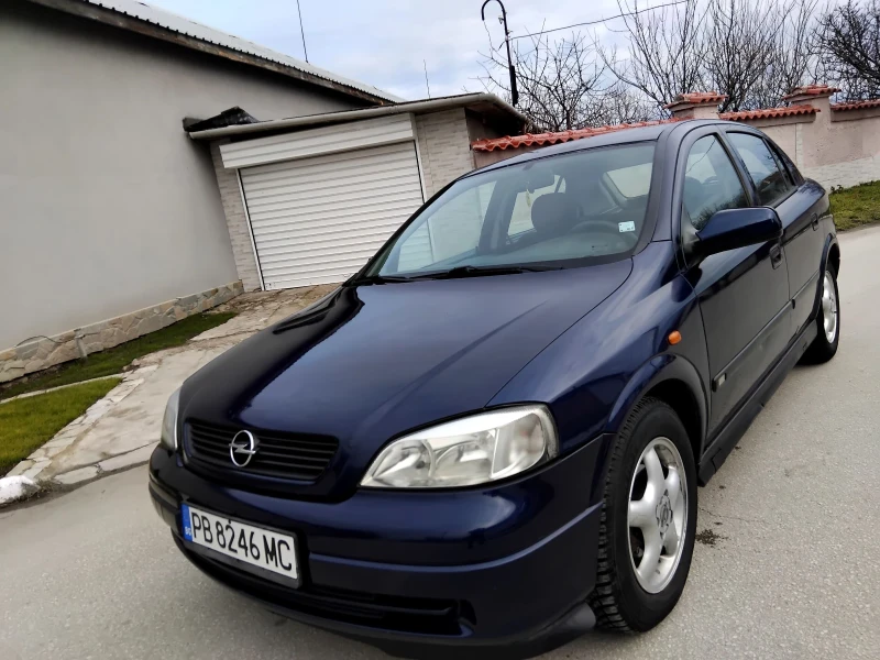 Opel Astra 1.6.75к.МОНО + КЛИМА + ГАЗ , снимка 2 - Автомобили и джипове - 53196079