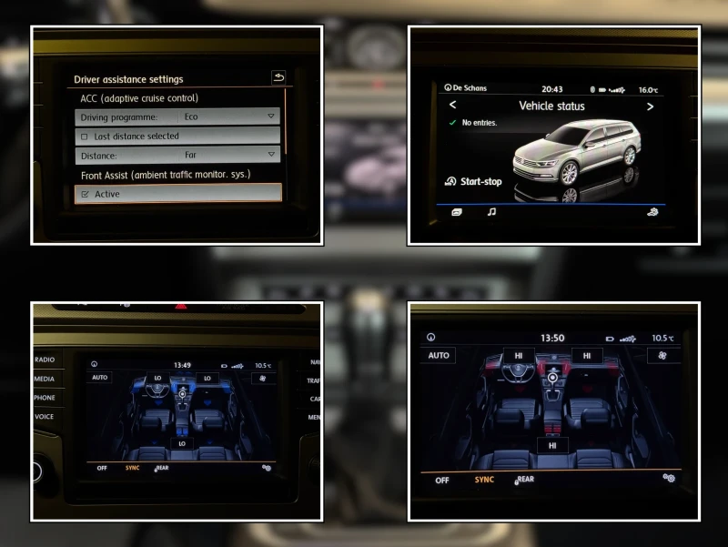 VW Passat 2.0 TDI АВТОМАТ НОВ ВНОС , снимка 12 - Автомобили и джипове - 53201705