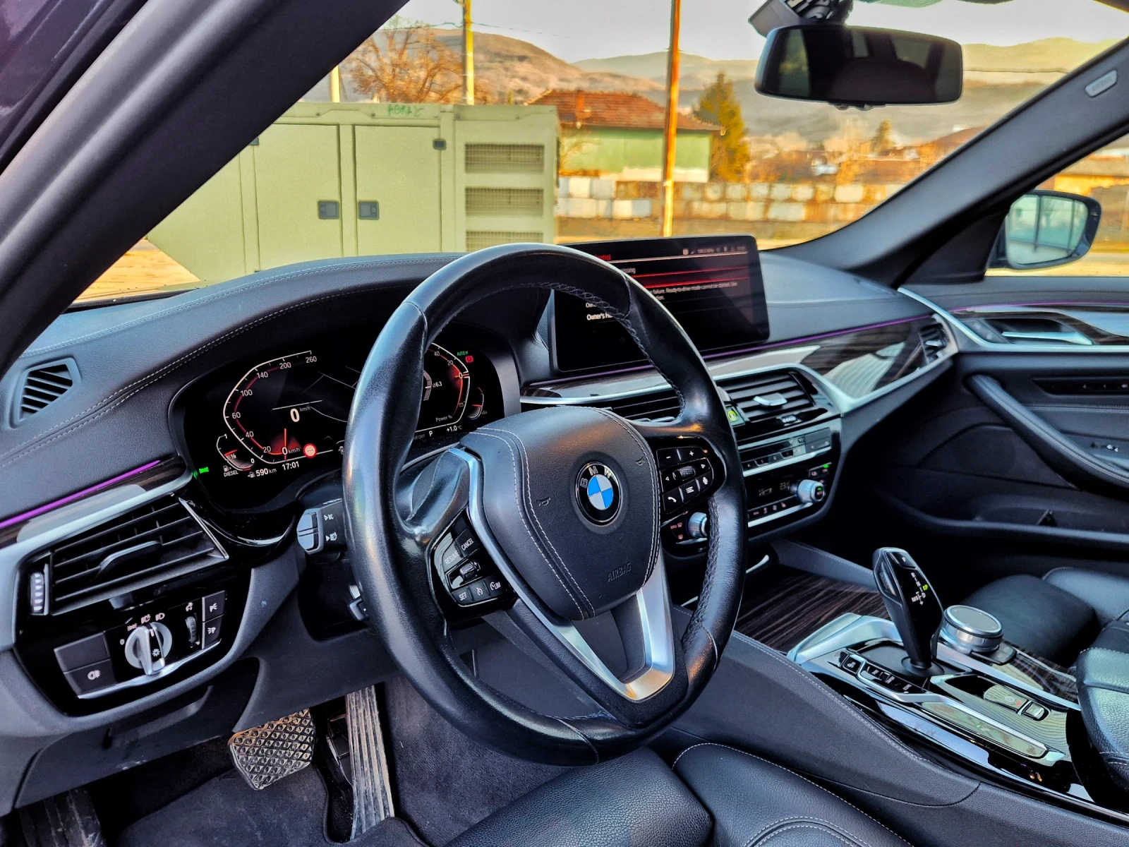 BMW 520  G31 LCI АДАПТИВ ЛЕД, КОМФОРТ, ФЕЙС .ЦЕНА С ДДС - изображение 10