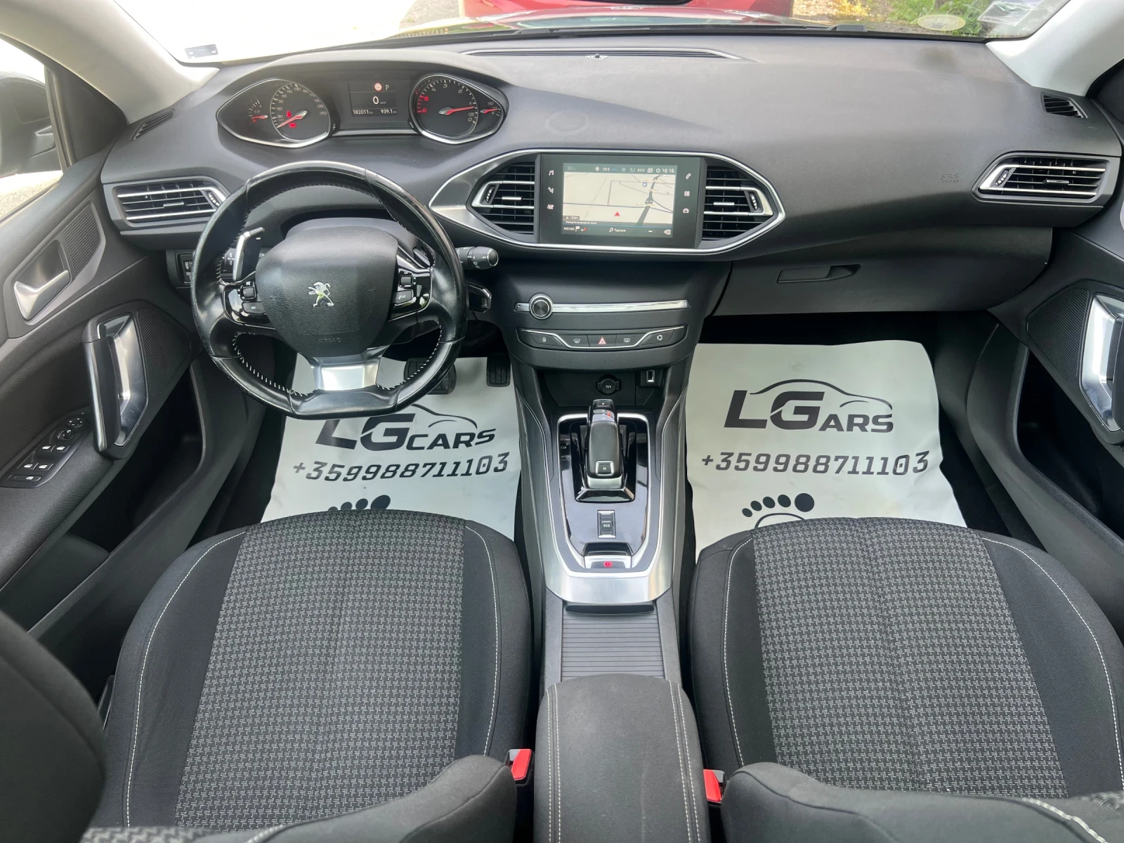 Peugeot 308 AVTOMAT LED PANORAMA NAVIGATION , снимка 11 - Автомобили и джипове - 54828058