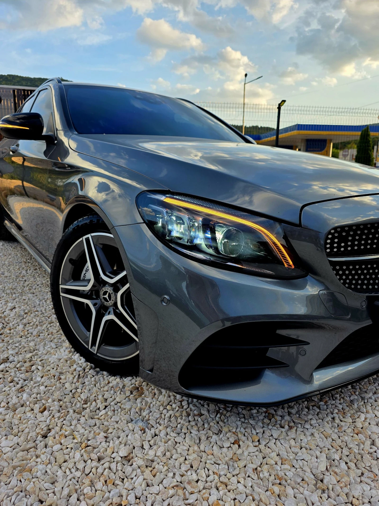 Mercedes-Benz C 300 AMG-Lein Sadow-Lein  C300d 245ks Burmester , снимка 17 - Автомобили и джипове - 55052965