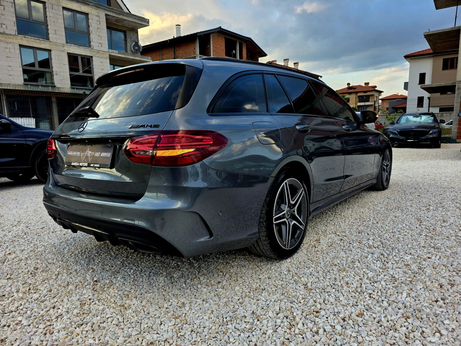 Mercedes-Benz C 300 AMG-Lein Sadow-Lein  C300d 245ks Burmester , снимка 6 - Автомобили и джипове - 55052965