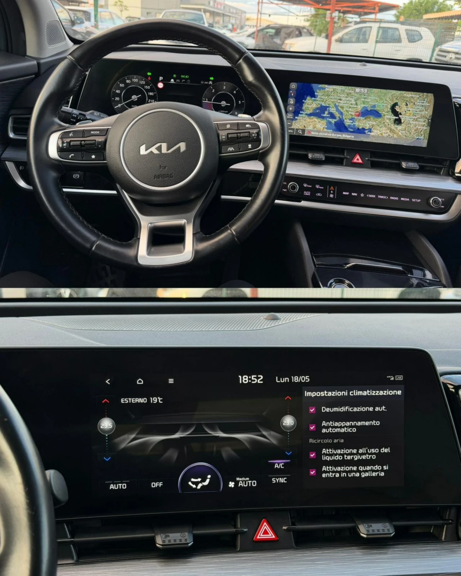 Kia Sportage 1.6CRDI 100% РЕАЛНИ КМ ЛИЗИНГ ВИДЕО , снимка 6 - Автомобили и джипове - 54609918