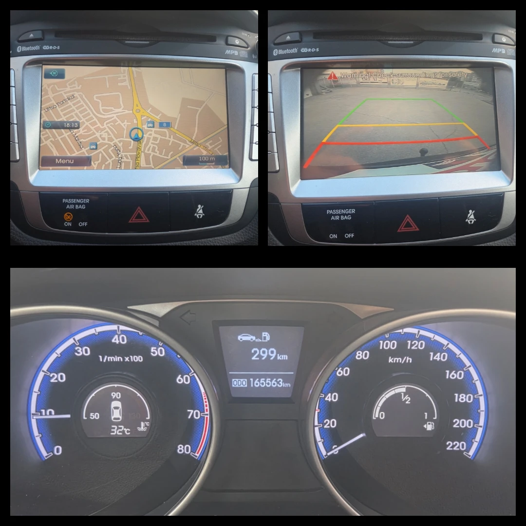 Hyundai IX35 2.0i-Comfort (163 Hp) Navi/Камера/3xTV, снимка 12 - Автомобили и джипове - 55937465