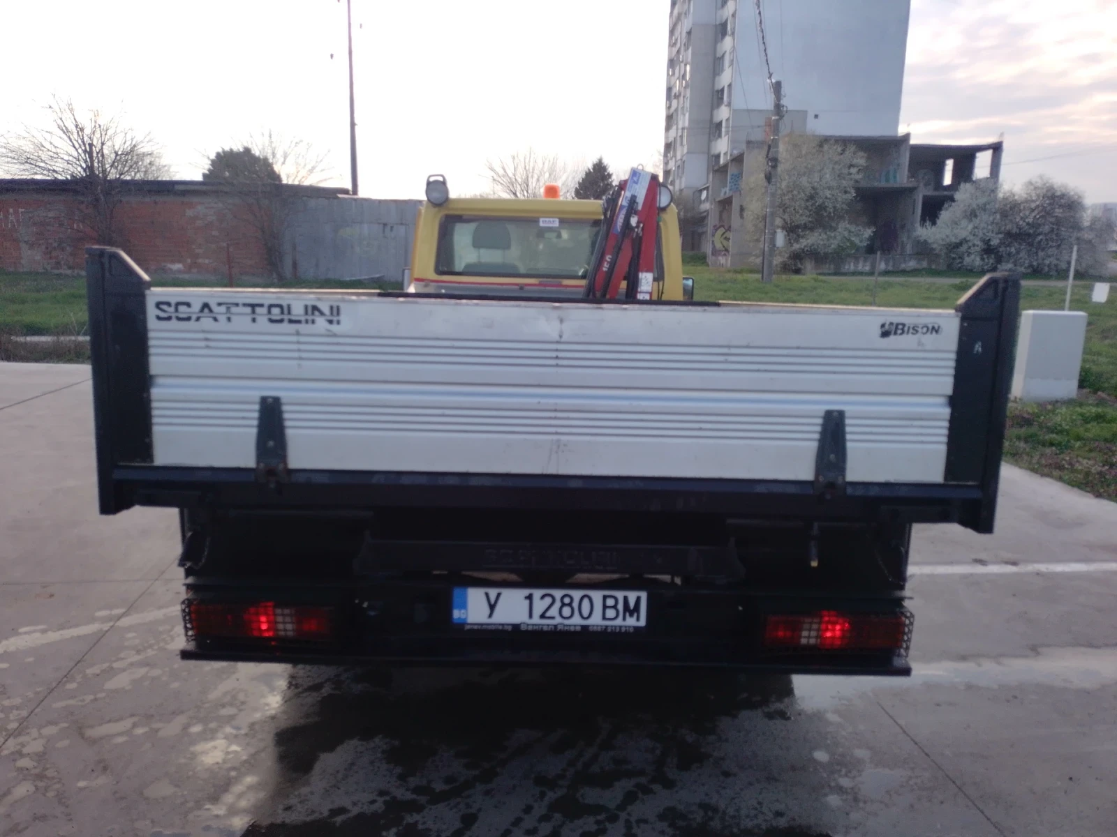 Ford Transit САМОСВАЛ С КРАН, снимка 13 - Бусове и автобуси - 54394375