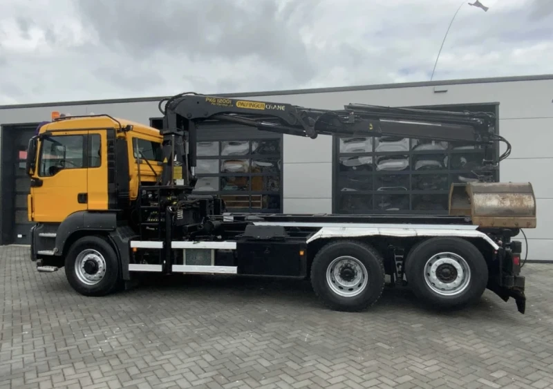 Man Tgs TGS 26.360 6x4 PALFINGER 3 странно изсипване , снимка 6 - Камиони - 51358152