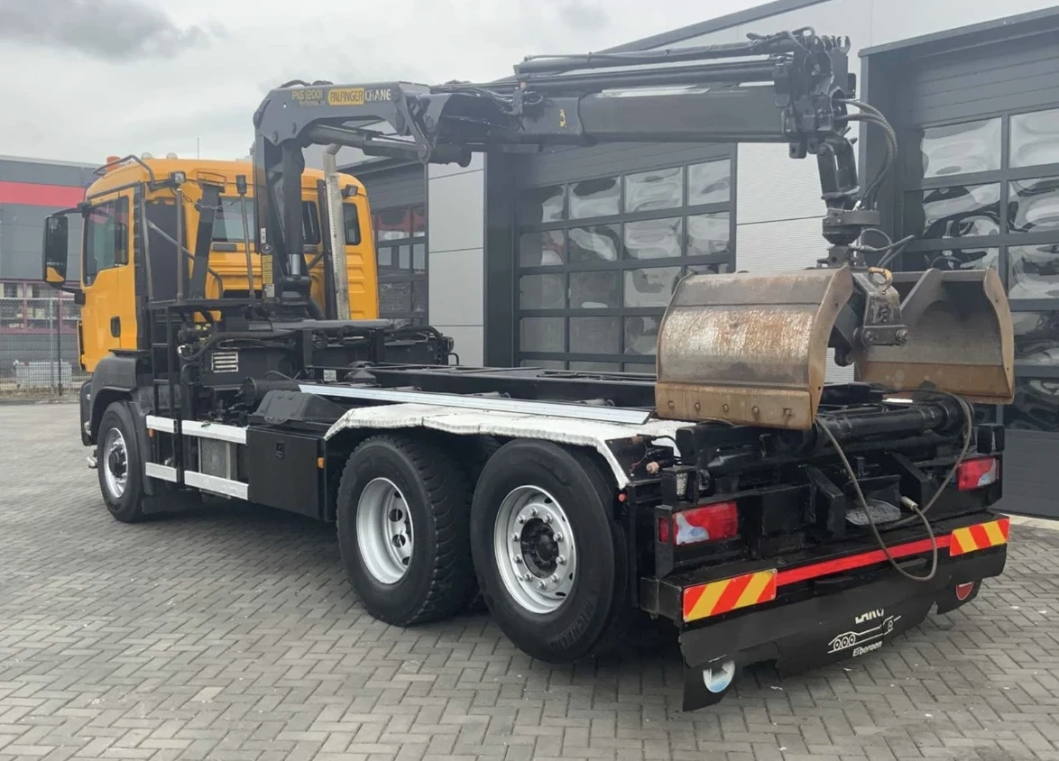 Man Tgs TGS 26.360 6x4 кран PALFINGER КАБЕЛНА система - изображение 5