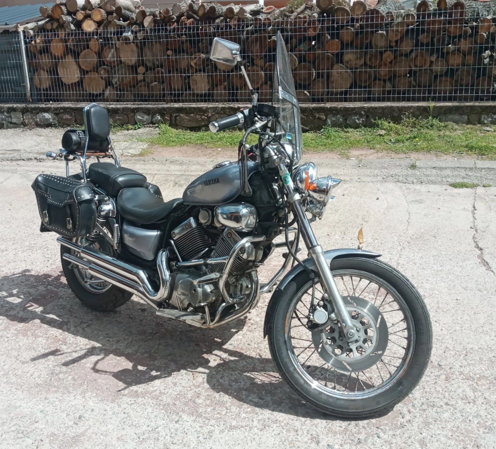 Yamaha Virago 535 - МОЖЕ И НА ЧАСТИ, снимка 1