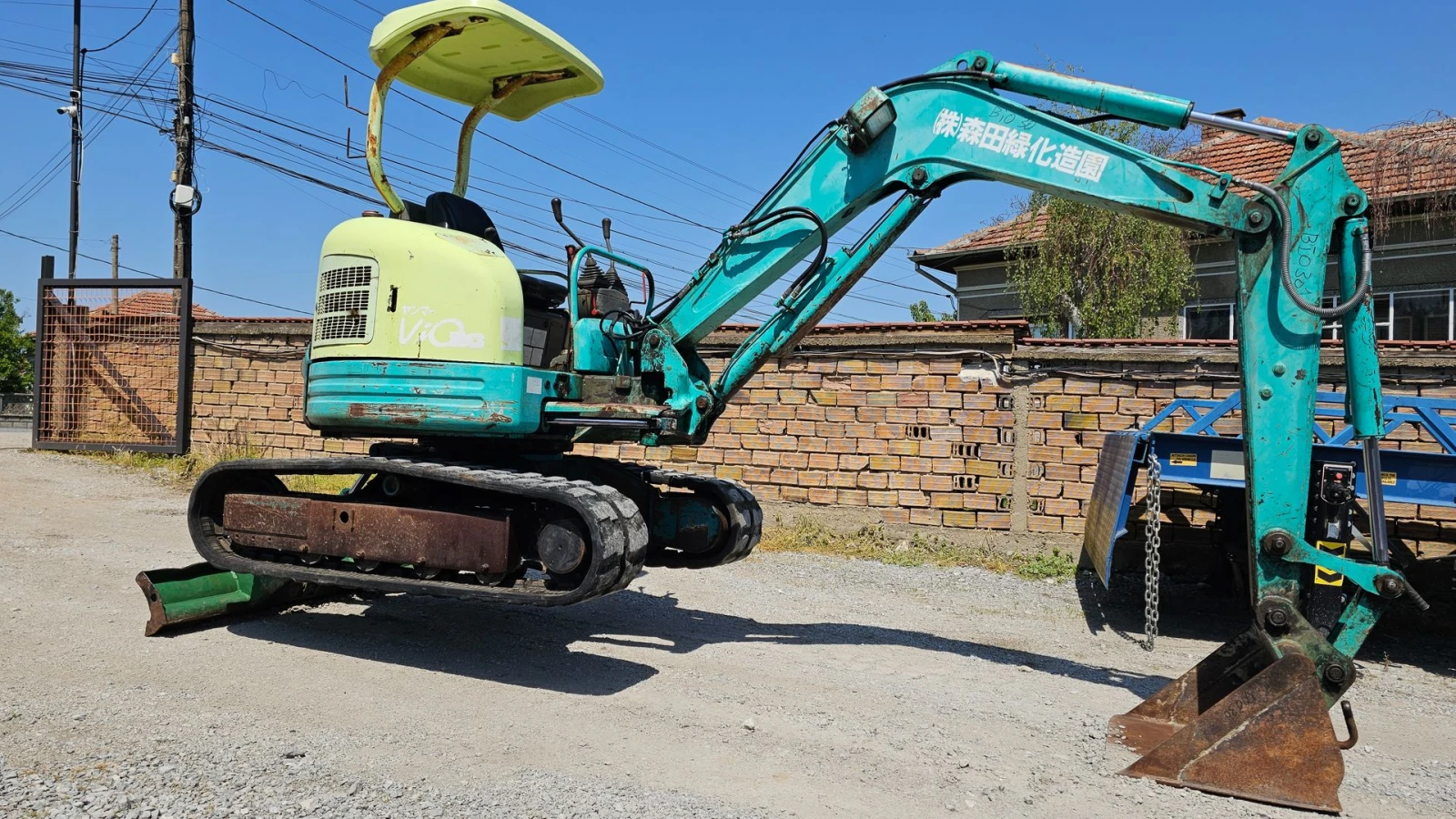 Багер Yanmar VIO 30 - 3 тона, АграБГ Джолев, снимка 1