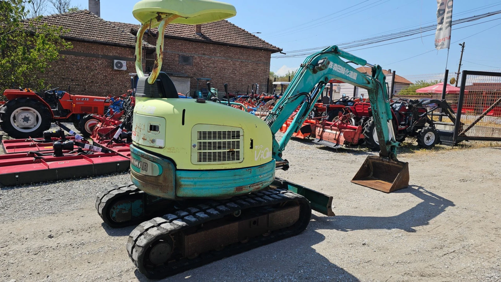 Багер Yanmar VIO 30 - 3 тона, АграБГ Джолев - изображение 5