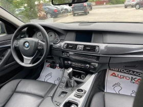 BMW 520 2.0D-163кс= 6СКОРОСТИ= НАВИГАЦИЯ= ПОДГРЕВ= КОЖА, снимка 13