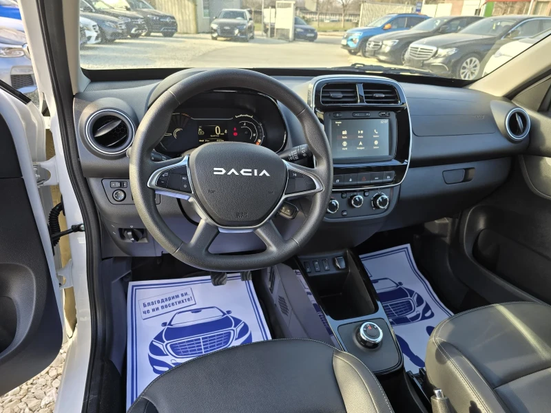 Dacia Spring CCS Гаранция Лизинг Кожа Navi FULL, снимка 12 - Автомобили и джипове - 48766827