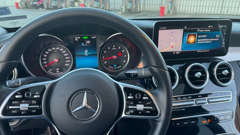 Mercedes-Benz C 200 W205 Facelift 4M (184hp + 14hp EQ Boost), снимка 7 - Автомобили и джипове - 52573488
