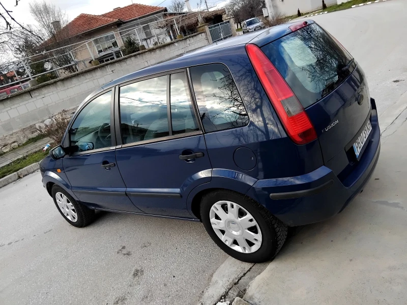 Ford Fusion 1.4i.80k + КЛИМА.БЕНЗИН. 2004г. , снимка 8 - Автомобили и джипове - 53278760