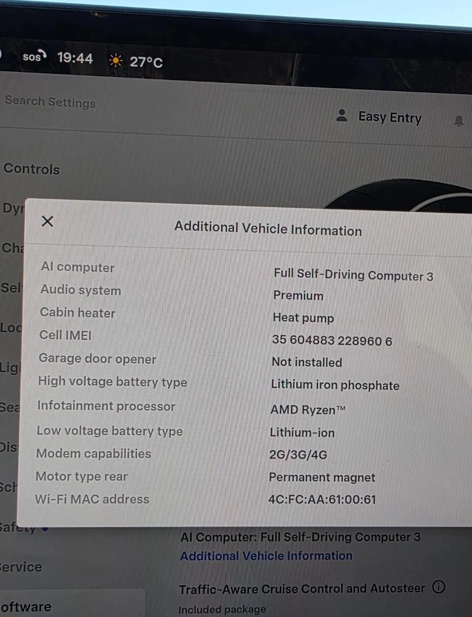 Tesla Model Y От Първи Собственик, снимка 17 - Автомобили и джипове - 55153125