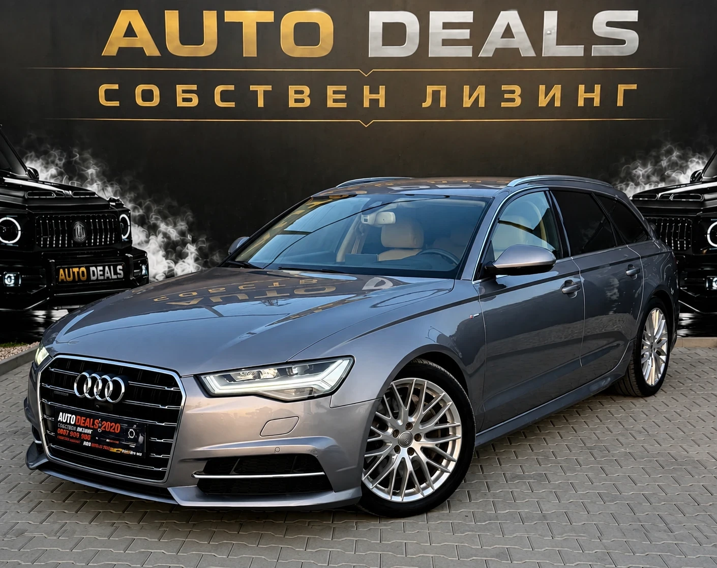 Audi A6 BI-TDI| 320| S-LINE| MATRIX| HEAD-UP| 8ZF| ЛИЗИНГ, снимка 3 - Автомобили и джипове - 55849476