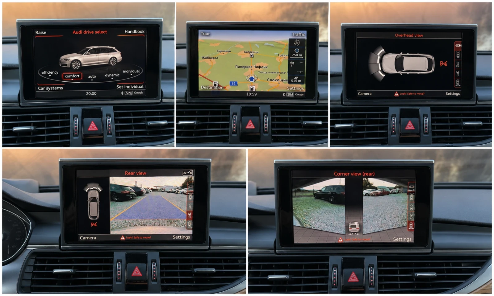 Audi A6 BI-TDI| 320| S-LINE| MATRIX| HEAD-UP| 8ZF| ЛИЗИНГ, снимка 12 - Автомобили и джипове - 55849476