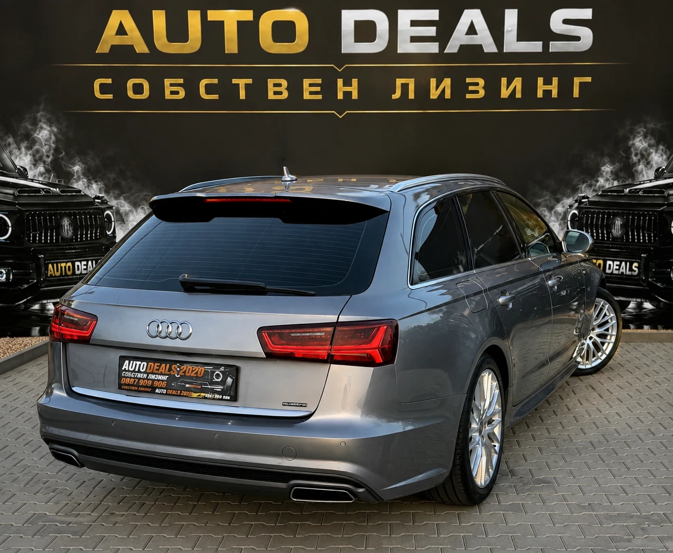 Audi A6 BI-TDI| 320| S-LINE| MATRIX| HEAD-UP| 8ZF| ЛИЗИНГ, снимка 5 - Автомобили и джипове - 55849476