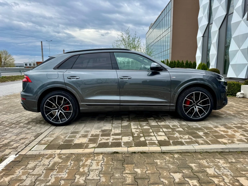 Audi Q8 S-LINE-50TDI-MATRIX-DISTRONIC-TV-KEYGO-КАМЕРА-22КИ, снимка 4 - Автомобили и джипове - 49756149