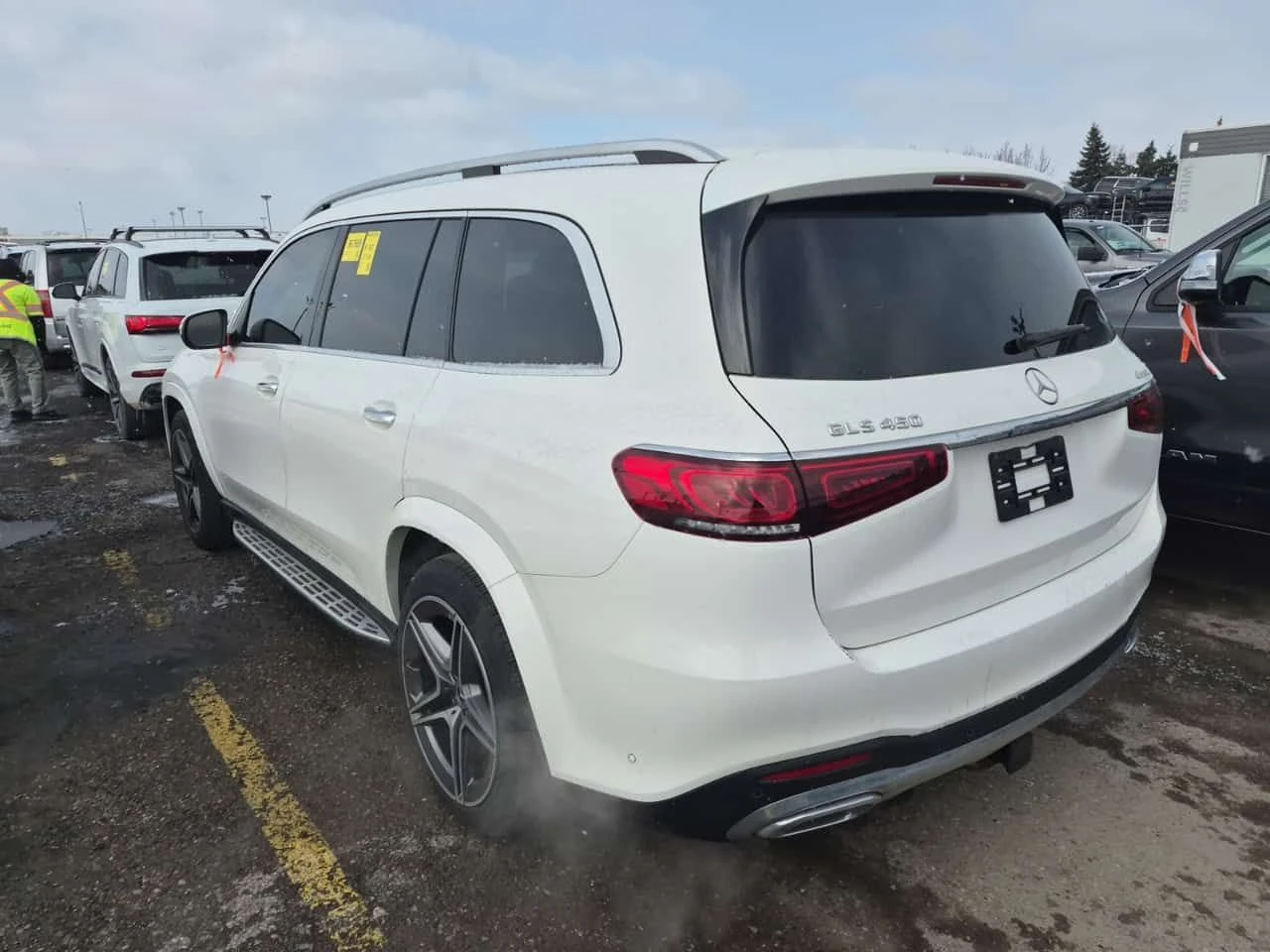 Mercedes-Benz GLS * 450 * CARFAX * ЦЕНА ДО БГ, снимка 4 - Автомобили и джипове - 54150475